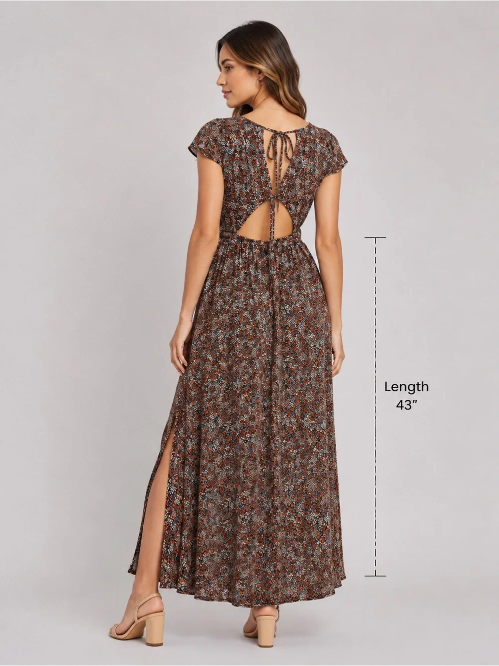 Lulus Women's Floral Maxi Dress Size XS Black Multicolor Short Sleeve